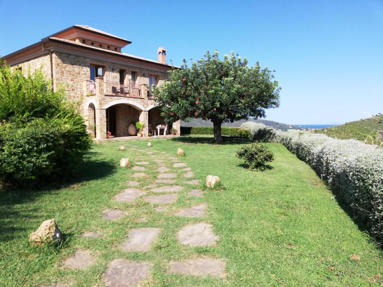 Sulle Onde Della Collina Villa Montecorice Kültér fotó